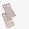 Etui Kwmobile do Google Pixel 6a, silikon, kremowy, 57815.225