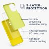 Etui Kwmobile do Samsunga Galaxy A33 5G, Silikon, Żółty, 57833.165