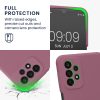 Etui Kwmobile do Samsunga Galaxy A23, silikonowe, fioletowe, 57829.167