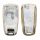 Etui na kluczyk samochodowy do Audi 3 przyciski - Smart Key, Kwmobile, Multicolor, Silikon, 52827.03