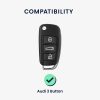 Osłona kluczyka samochodowego do Audi 3 przyciski, Kwmobile, wielokolorowa, silikonowa, 55034.04