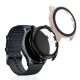 Zestaw 2 etui do Huami Amazfit GTS 3/Amazfit GTR 3 Pro, Kwmobile, czarny/różowy, plastikowy, 56908.47