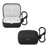 Etui na słuchawki Sony LinkBuds WF-L900, Kwmobile, Czarne, Silikon, 57896.01