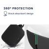Etui na słuchawki Sony LinkBuds WF-L900, Kwmobile, Czarne, Silikon, 57896.01