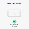 Etui na słuchawki Sony LinkBuds WF-L900, Kwmobile, Czarne, Silikon, 57896.01