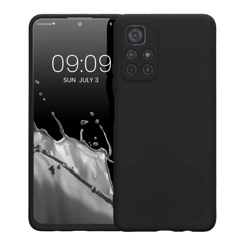 Etui Kwmobile do Xiaomi Redmi Note 11S 5G/Poco M4 Pro 5G, krzem, czarny, 57925.47