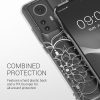 Etui Kwmobile do Xiaomi 12 Pro, silikonowe, przezroczyste/srebrne, 57945.02