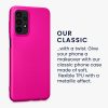 Etui Kwmobile do Samsunga Galaxy A23, silikonowe, różowe, 57955.65