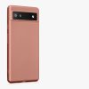 Etui Kwmobile do Google Pixel 6a, silikonowe, różowe, 57960.211