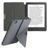 Etui do Kobo Aura Edition 2, Kwmobile, Szare, Ekoskóra, 41181.73