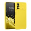 Etui Kwmobile do Xiaomi Poco X4 Pro 5G, silikon, żółty, 57983.165