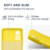 Etui Kwmobile do Xiaomi Poco X4 Pro 5G, silikon, żółty, 57983.165