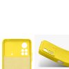 Etui Kwmobile do Xiaomi Poco X4 Pro 5G, silikon, żółty, 57983.165