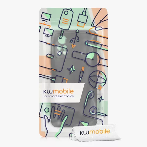 Etui Kwmobile do Xiaomi Poco X4 Pro 5G, silikonowe, czarne, 57983.47