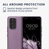 Etui Kwmobile do Samsunga Galaxy A53 5G, silikonowe, fioletowe, 58019.230