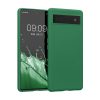 Etui Kwmobile do Google Pixel 6a, silikonowe, zielone, 58053.227