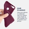Etui Kwmobile do Huawei Enjoy 7s/P Smart (2017), silikon, fioletowy, 44124.187