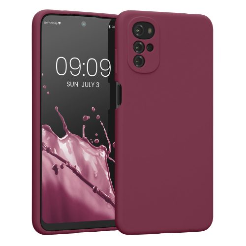 Etui Kwmobile do Motoroli Moto G22, silikonowe, fioletowe, 58207.209