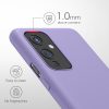 Etui Kwmobile do OnePlus 9, silikonowe, fioletowe, 56040.222