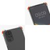 Etui Kwmobile do Motoroli Moto G22, silikonowe, przezroczyste/czarne, 58213.01