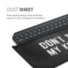 Etui na klawiaturę do Logitech MX Keys Wireless, Kwmobile, czarno-białe, plastikowe, 58193.01