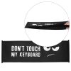 Etui na klawiaturę do Logitech MX Keys Wireless, Kwmobile, czarno-białe, plastikowe, 58193.01