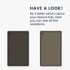 Etui na tablet Samsung Galaxy Tab A7 Lite, Kwmobile, Czarny/Przezroczysty, Silikon, 55146.01