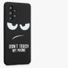 Etui Kwmobile do Samsunga Galaxy A53 5G, silikonowe, czarno-białe, 58241.02