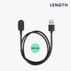 Kabel do ładowania USB do telefonu Imoo Watch Phone Z6/Watch Phone Z1, Kwmobile, czarny, plastikowy, 58257.01