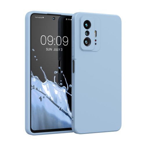 Etui Kwmobile do Xiaomi 11T/11T Pro, silikonowe, niebieskie, 56573.58