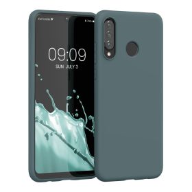   Etui Kwmobile do Huawei P30 Lite, silikonowe, zielone, 47499.169