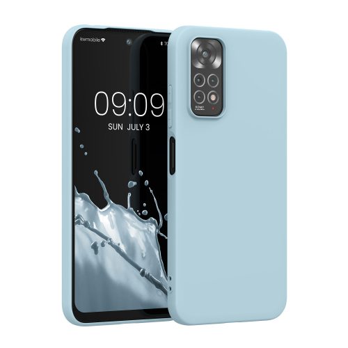Etui Kwmobile do Xiaomi Redmi Note 11/Redmi Note 11s, silikon, niebieski, 57368.58