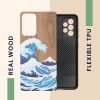 Etui Kwmobile do Samsung Galaxy A52/Galaxy A52 5G/Galaxy A52s 5G, drewno, wielokolorowy, 54354.12