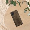 Etui Kwmobile do Samsunga Galaxy A12, drewno, brąz, 55092.03