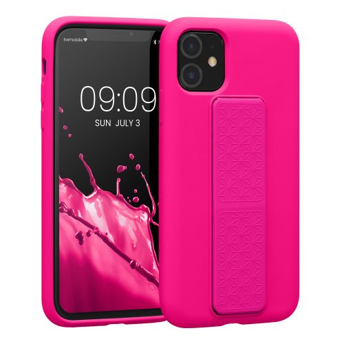 Etui Kwmobile do Apple iPhone 11, silikonowe, różowe, 58280.77