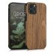 Etui Kwmobile do Apple iPhone 12/iPhone 12 Pro, drewno, brązowy, 58298.01