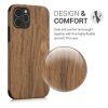 Etui Kwmobile do Apple iPhone 12/iPhone 12 Pro, drewno, brązowy, 58298.01