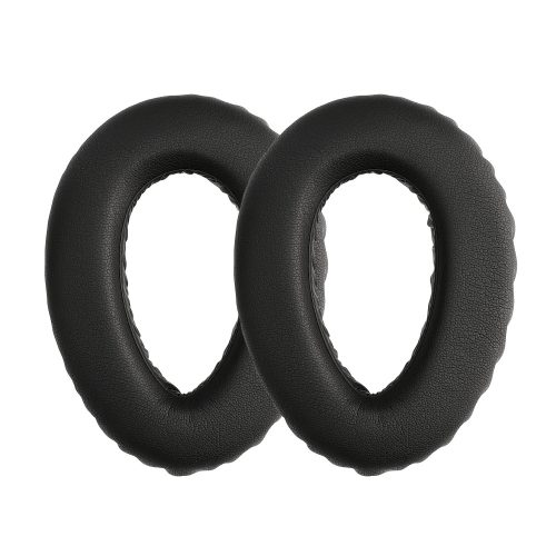 Zestaw 2 poduszek nausznych do słuchawek Sennheiser PXC550/PXC480/MB660, Kwmobile, Czarny, Skóra ekologiczna, 58340.01
