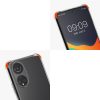 Etui Kwmobile do Honor X7, silikonowe, przezroczyste/czarne, 58423.01