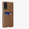 Etui Kwmobile do Samsunga Galaxy S20 FE, Skóra ekologiczna, Brązowy, 58502.24