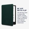 Etui do Amazon Kindle Paperwhite 11, Kwmobile, zielone, tekstylne, 56259.78