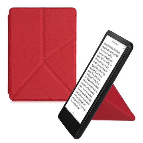 Etui do Amazon Kindle Paperwhite 11, Kwmobile, Czerwone, Ekoskóra, 57158.09
