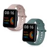 Zestaw 2 pasków do zegarka Xiaomi Redmi 2/Redmi Watch 2 Lite, Kwmobile, zielony/różowy, silikon, 56911.04