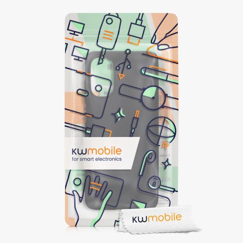 Etui Kwmobile do Motoroli Moto G (2022), silikon, czarny, 58530.47