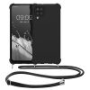 Etui Kwmobile do Samsunga Galaxy A12, silikonowe, czarne, 54504.01