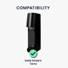 Osłona ochronna do SodaStream Terra, Kwmobile, Szara, Tekstylna, 58607.19