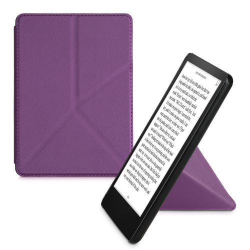 Etui do Amazon Kindle Paperwhite 11, Kwmobile, Fioletowe, Ekoskóra, 57158.38