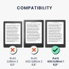 Etui do Kobo Aura H2O Edition 1, Kwmobile, Niebieskie, Ekoskóra, 24415.78