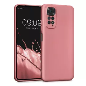   Etui Kwmobile do Xiaomi Redmi Note 11/Redmi Note 11s, silikon, różowy, 58651.31