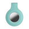 Klips ochronny do Apple AirTag, Kwmobile, zielony, silikon, 55732.71